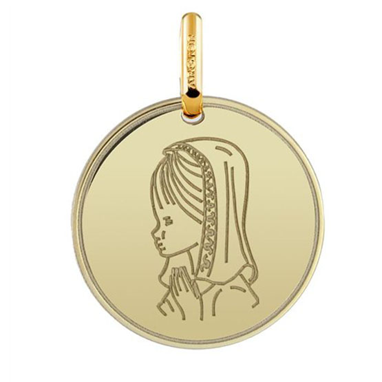 Medalla virgen oro 1960008