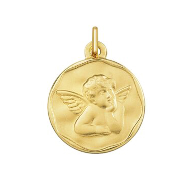 Medalla angelito oro SR13510001 Joyeria rincon