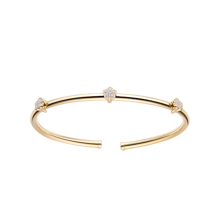 Brazalete Durán Exquse plata dorada 00513380 Joyería Rincón